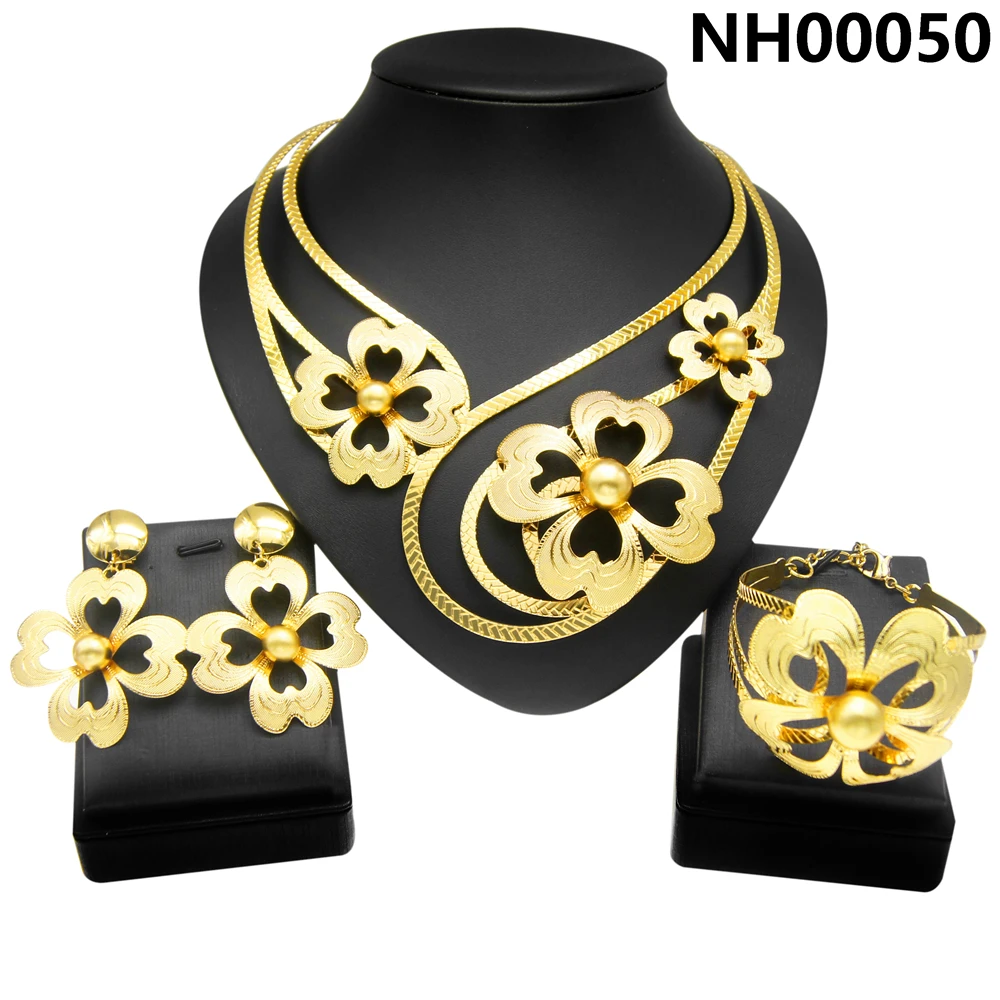 Zhuerrui горячая Распродажа бразильский Золотой Дельфин Дизайнерские Ювелирные наборы женские аксессуары ожерелье подарок на день Святого Валентина NH00050