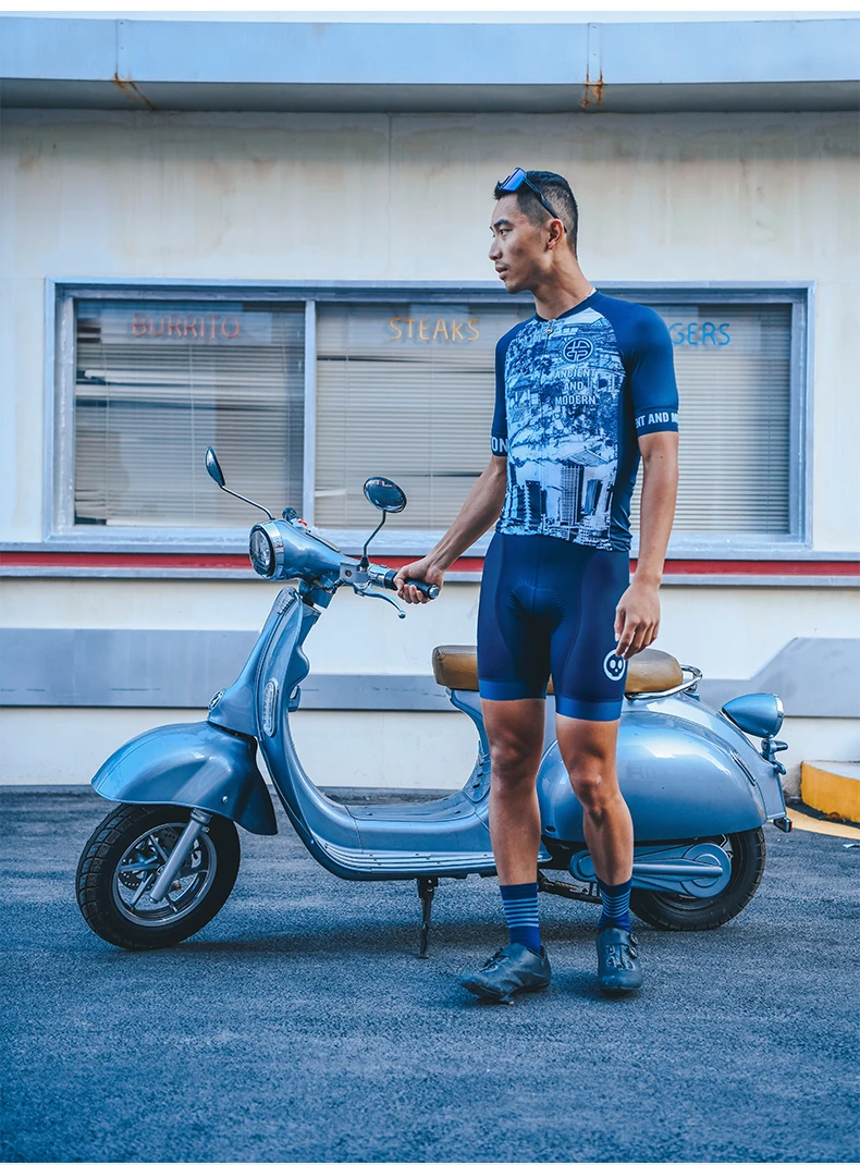 OEM Breathable Short Sleeve Bicycle Clothing Custom Cycling Jerseys Men