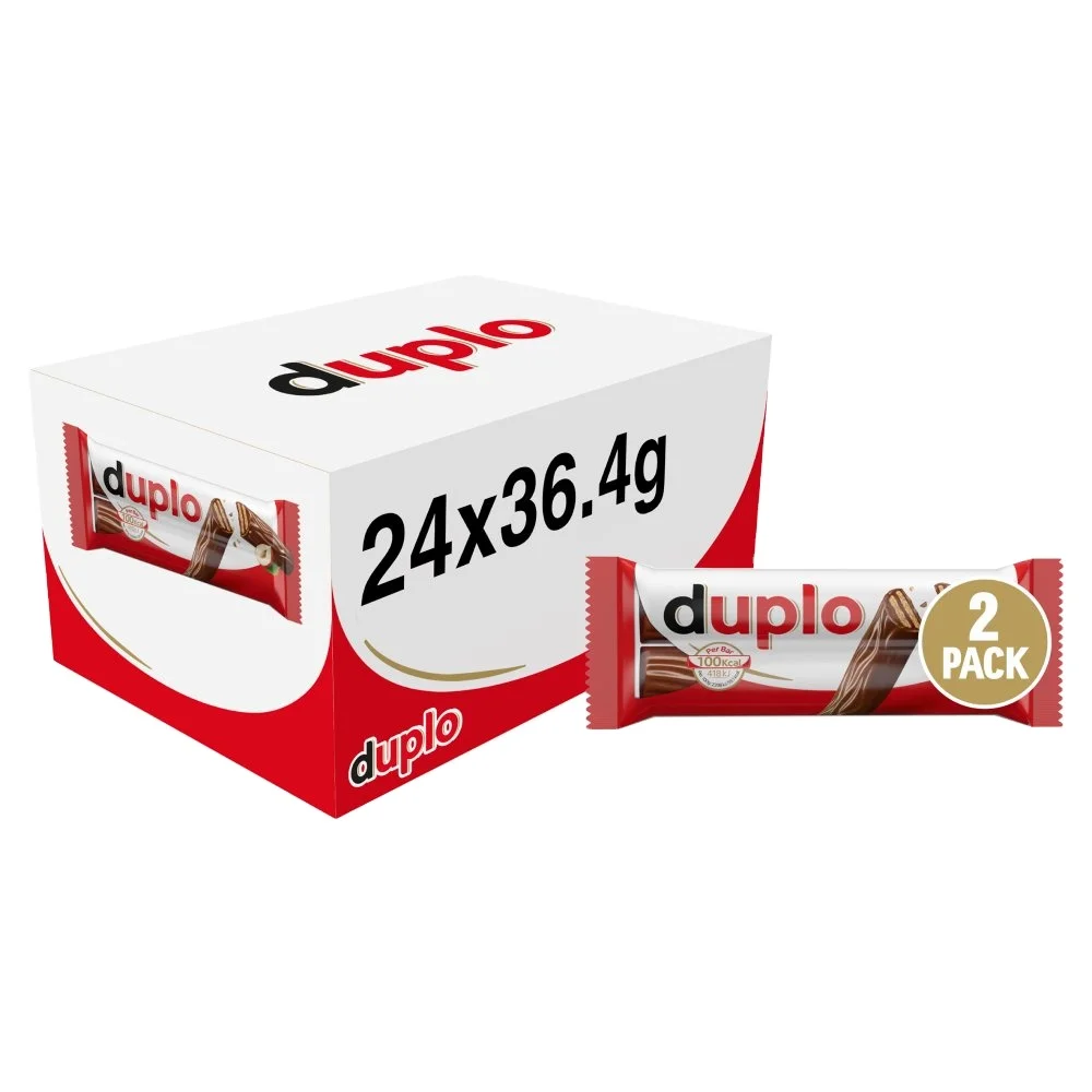 Батончики темного шоколада Ferrero Duplo 5 со сливками и фундуком 104 г