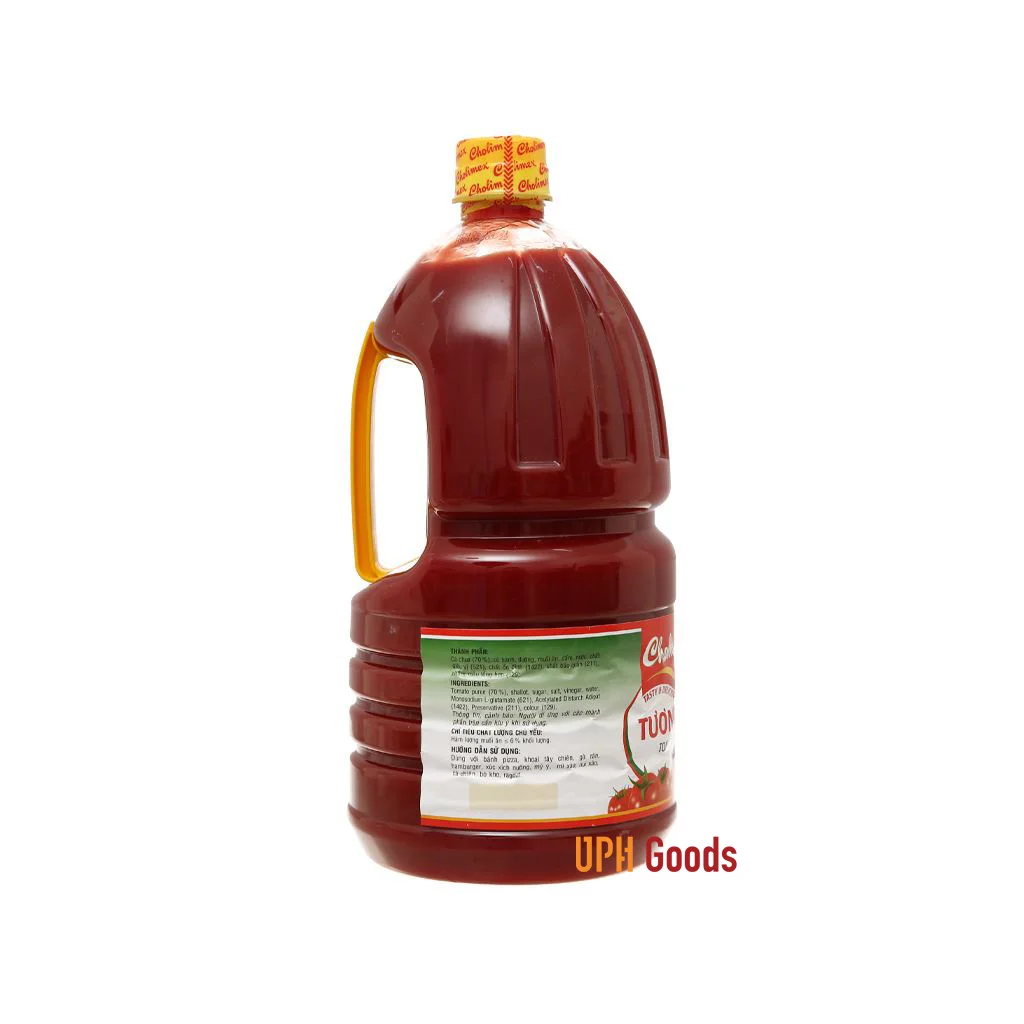 Hot sale sauce import products of Vietnam Cholimex tomato sauce - 2.1kg with original spices -  pet bottle