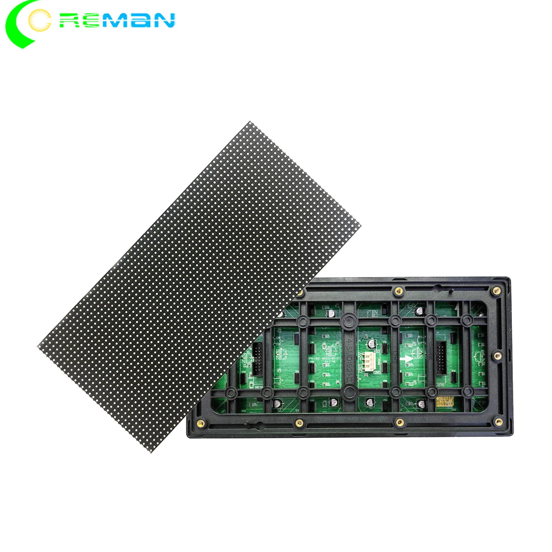 Высококачественный наружный светодиодный дисплей модуль p4 256 мм x 128 64x32 RGB светодиодная матрица ph4