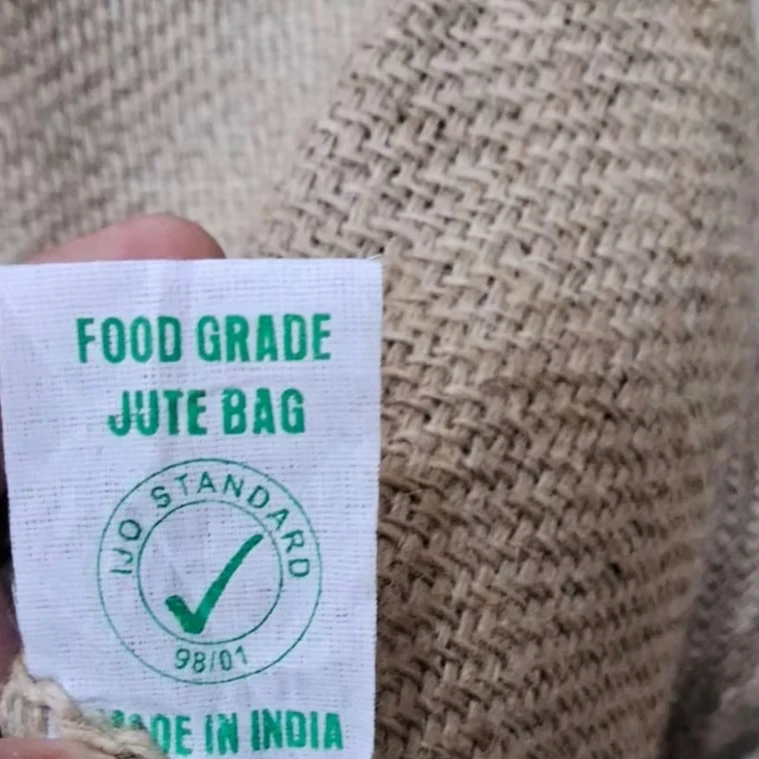 50 Kg Food Grade Jute Gunny Bag For Seeds, Grains and Nuts Packing