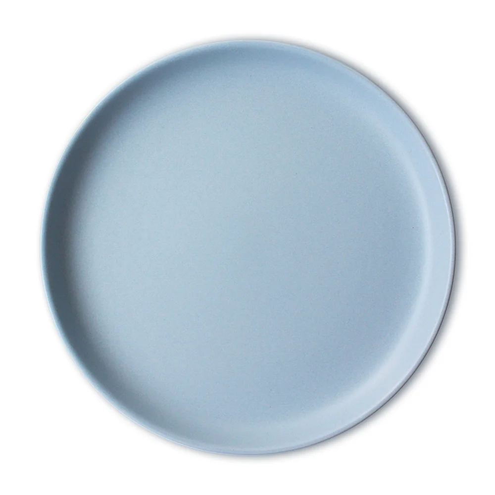 Wholesale grey ceramic dinner porcelain stoneware plates sets for wedding event restaurant hotel
