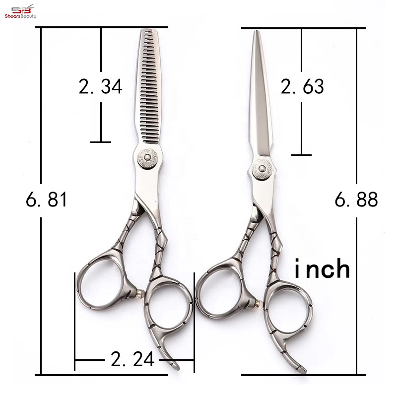 2024 Hot Selling Wholesale Custom Logo Hair cutting Scissors High Quality professional barber scissor
