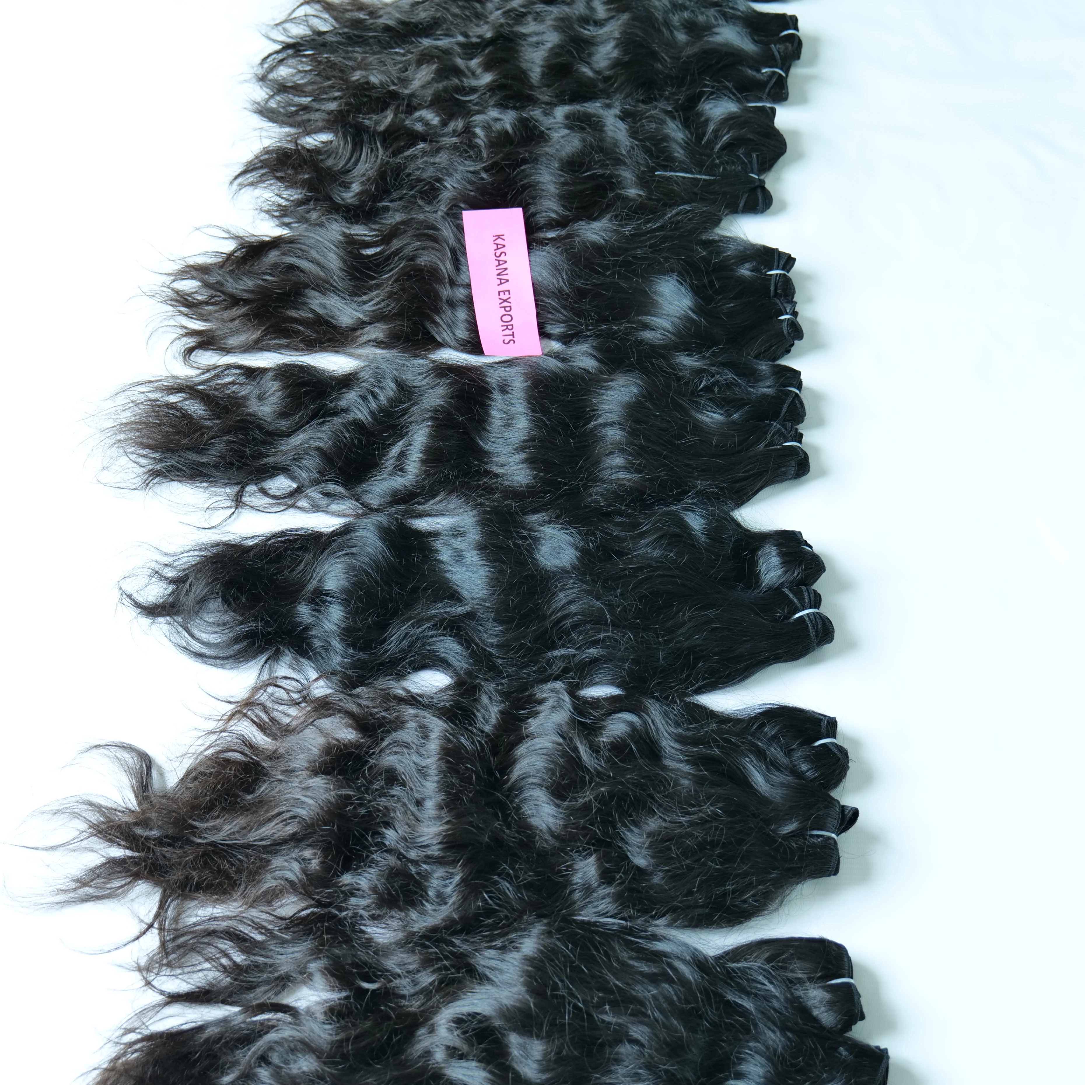 Unprocessed 100% Cuticle Aligned chemical processing none Wholesale Bundles Curly Indian lace front wigs human hair Extensions