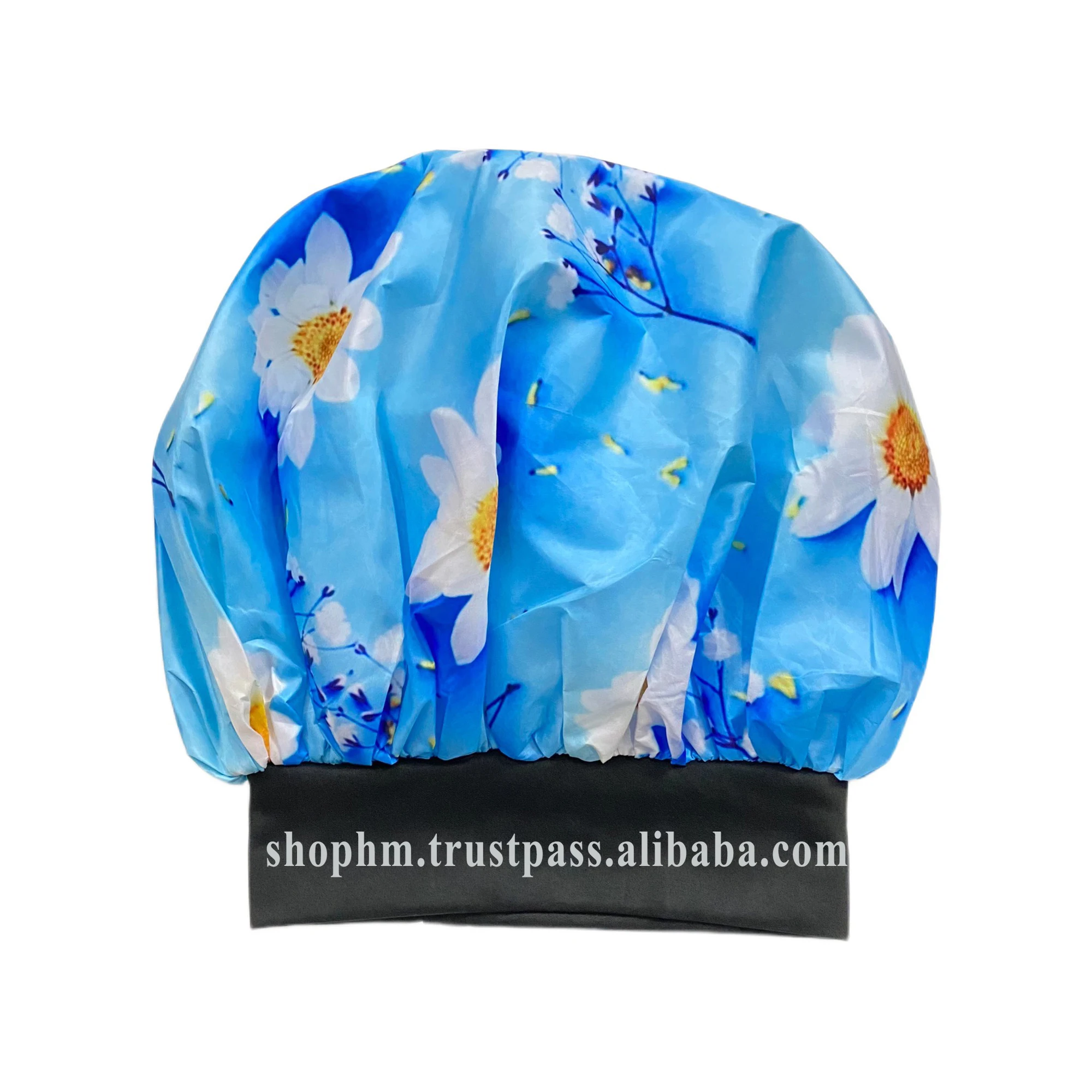 Adult custom color satin night sleeping bonnet wholesale woman silk hair designer bonnets with elastic band