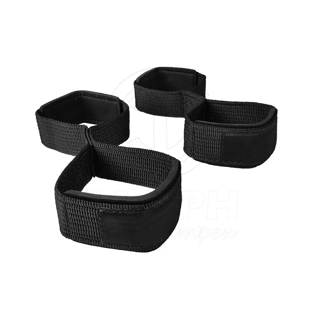 straps black neoprene padded nylon weight lifting wrist straps colors available