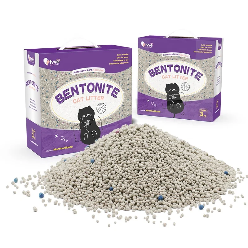 Wholesale Cat Litter Factory  High Quality Dust-Free Clumping Bentonite Cat Litter Low Dust Cat Sand