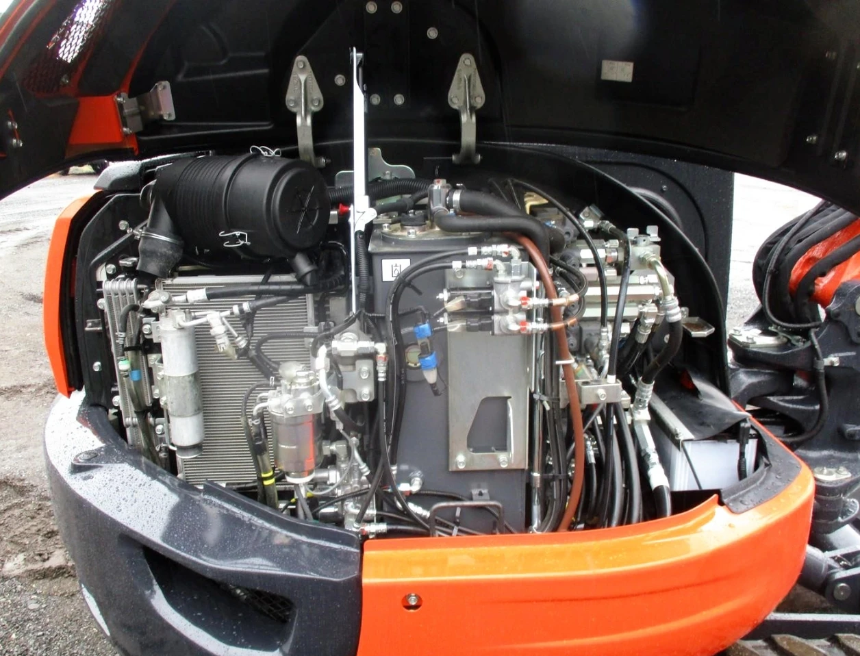 Available 1 Year warranty 2021 KUBOTA U55-4 Mini Excavator With Excellent Engine Power For Sale