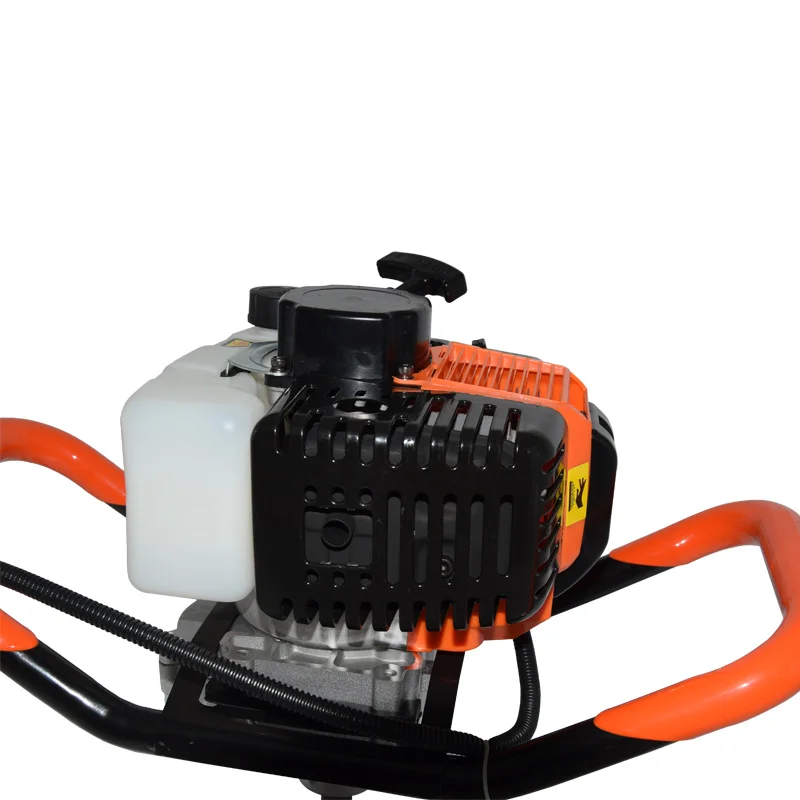 Fmai Professional Power 52cc Gas Power Post Hole Digger Ground Drilling Machine Earth Auger Ice Auger Digging