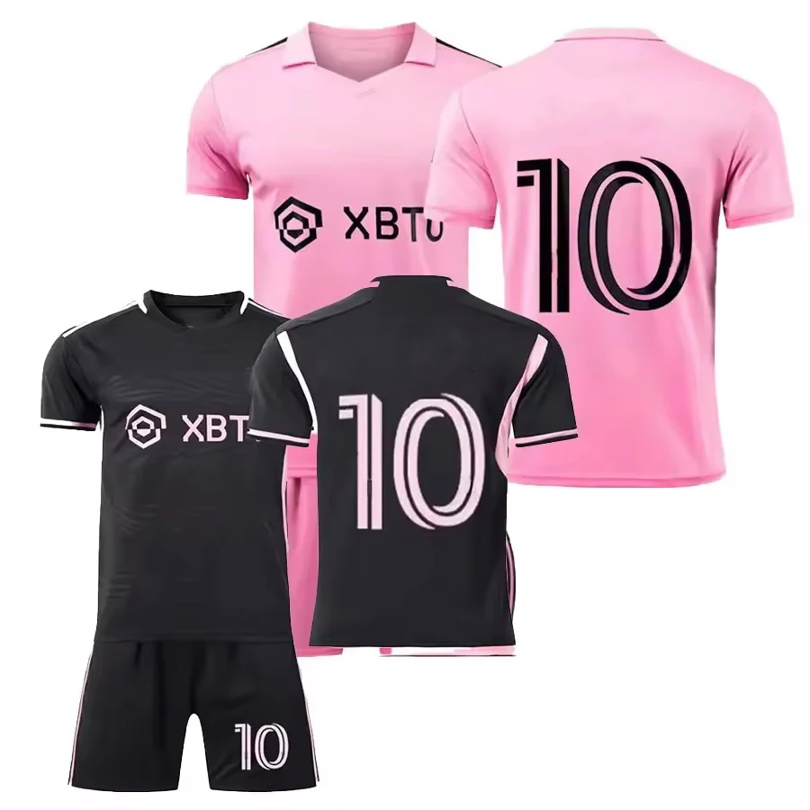 23 inter Miami Messi 10# Football Jersey New Model Designs For Men Quick Dry High Quality Custom Soccer Jersey Player&Fan