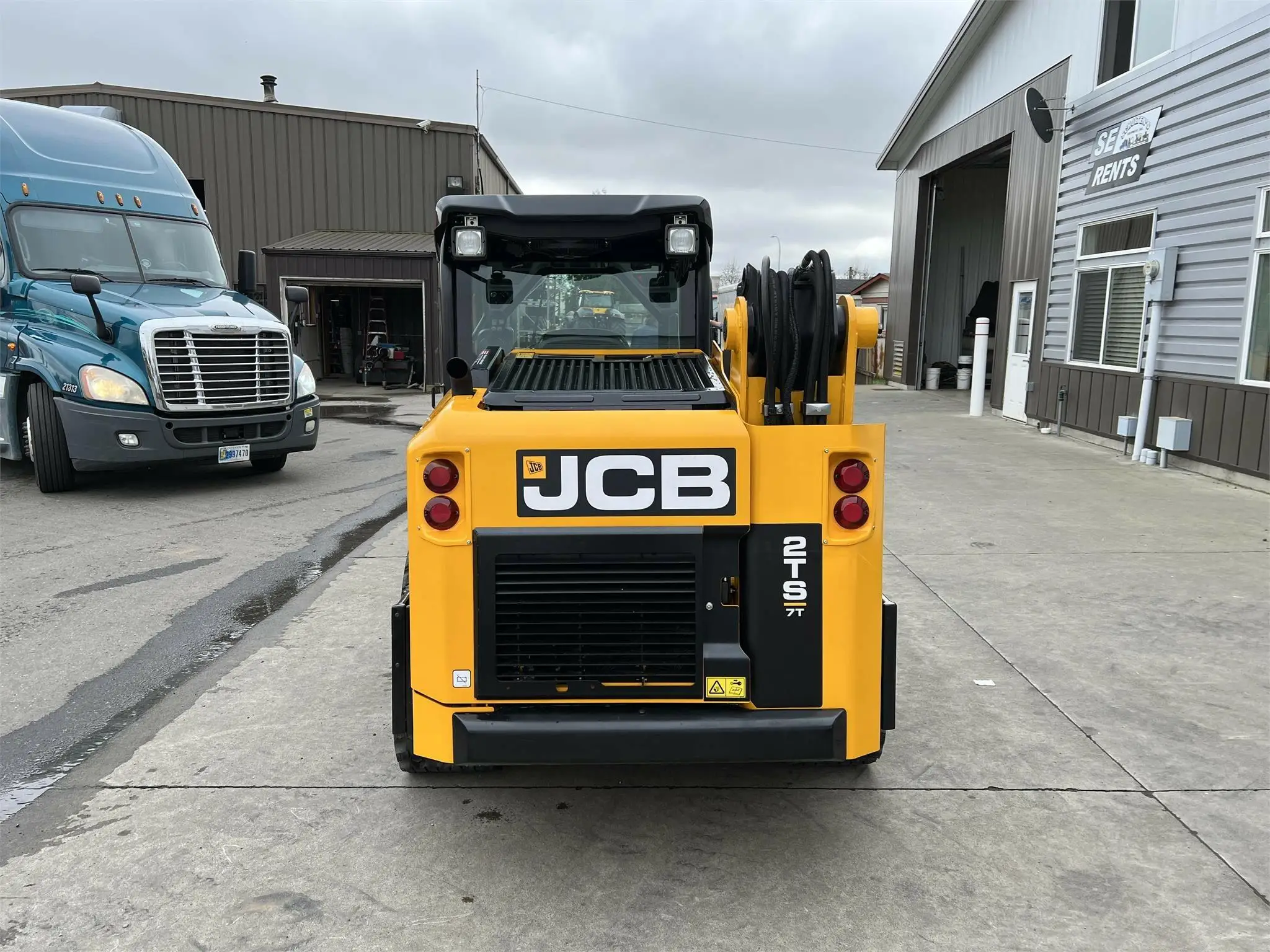 2024 погрузчик JCB 2TS-7T 2023 гусеничный телесный 74-сильный двигатель с высоким потоком 72-дюймовый ковшовый пилотный блок управления в комплекте