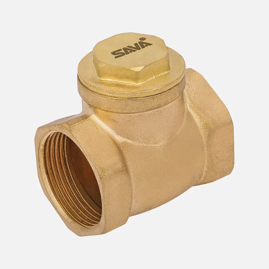 High Efficiency Brass Check Valve 1.1/4 Inch Check valve Used in Applications Like Drinking Water and Wastewater