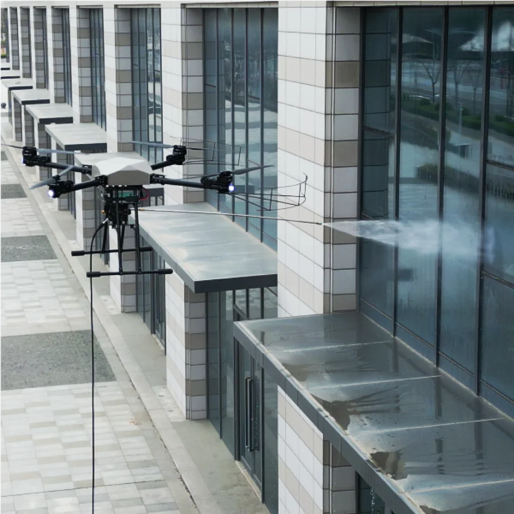 Eco friendly Windows Cleaning Drone Wholesale Drone Manufacturer Roof Cleaning Drone