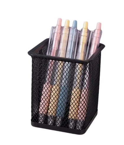 Mesh Design Pen Holder For Office and Class Rooms Desk Organizer Brushes Holders Pencils Rack