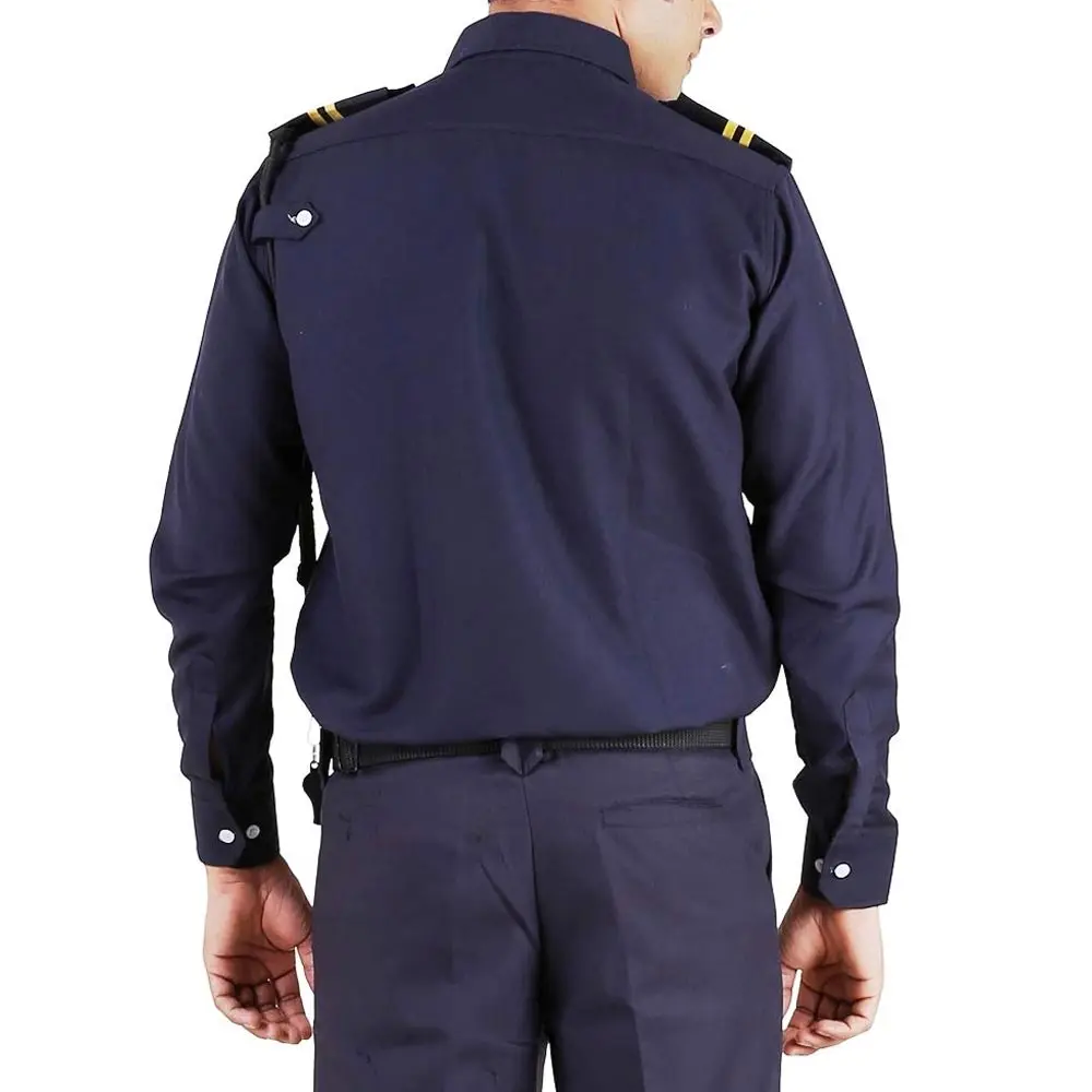 Best Sale Factory Made Breathable Security Uniforms Top Quality Long Sleeve Shirt And Trouser Sets For Security