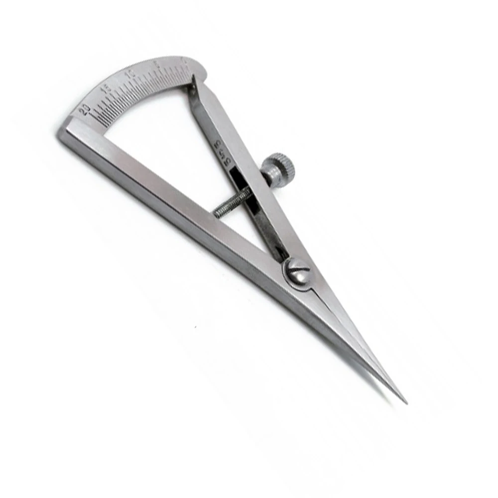 Ophthalmic Castroviejo Caliper Marking Caliper 0 to 20mm Straight and Curved Hot Sale Caliper