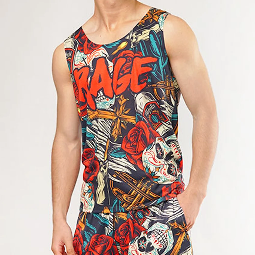 Tank Top Singlet E Sports Wear Wholesale Custom Sublimation Muscle Plain Sportswear Customized Logo Coated Custom Size 50 Pcs