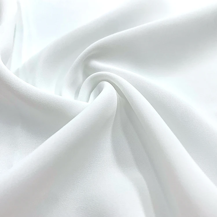 Custom 180gsm 240gsm polyester spandex bullet sublimation fabric for sublimation printing house printer white by roll