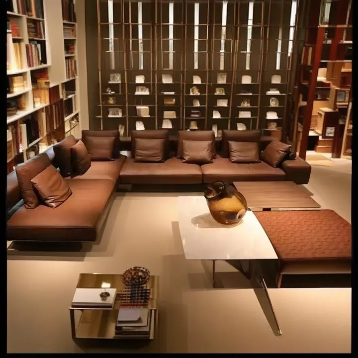 Elegant Luxury Sofa Set Home Living Room Modern Design Recliner Sofas Comfort and Style