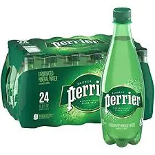 PERRIER Sparkling Mineral Water 16.9-Ounce Plastic Bottles (24 Count)