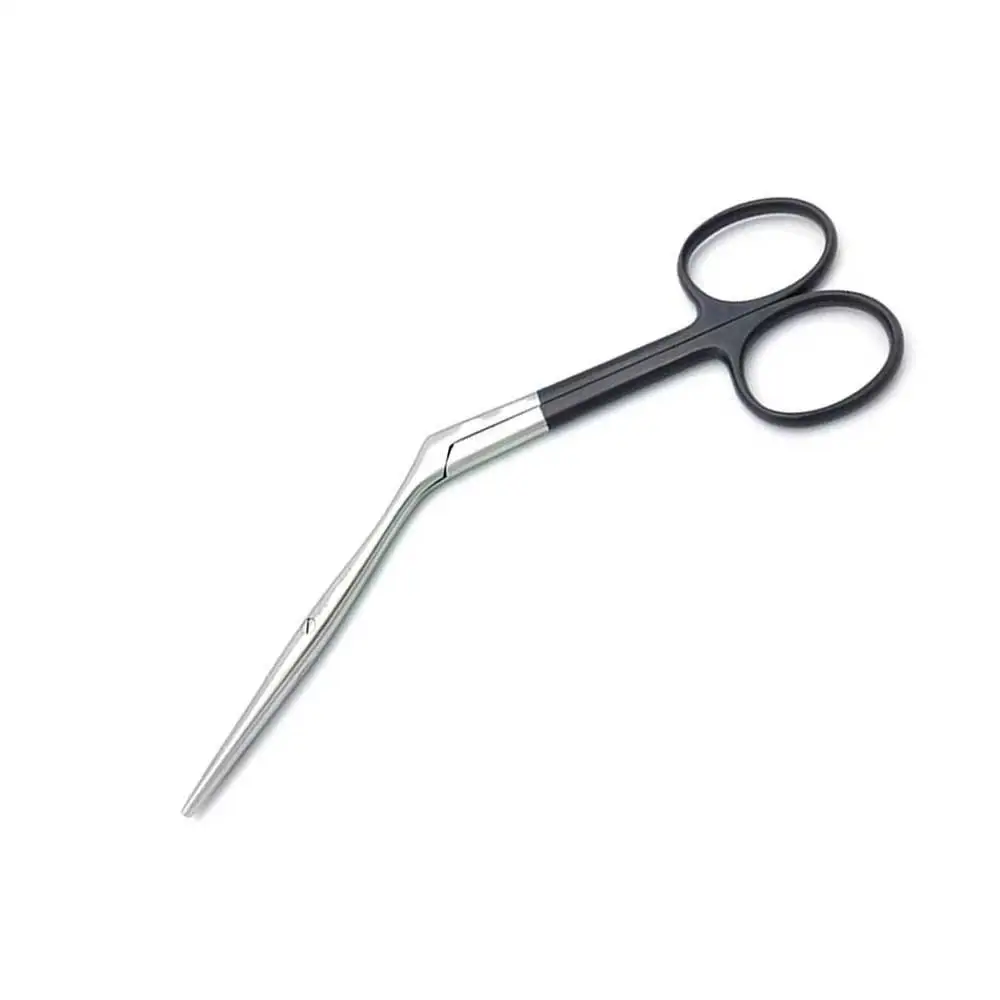 Heymann Precision ENT Nasal Surgical Scissors Tungsten Carbide + Supercut Enhanced Cutting Performance Steel Material forcep