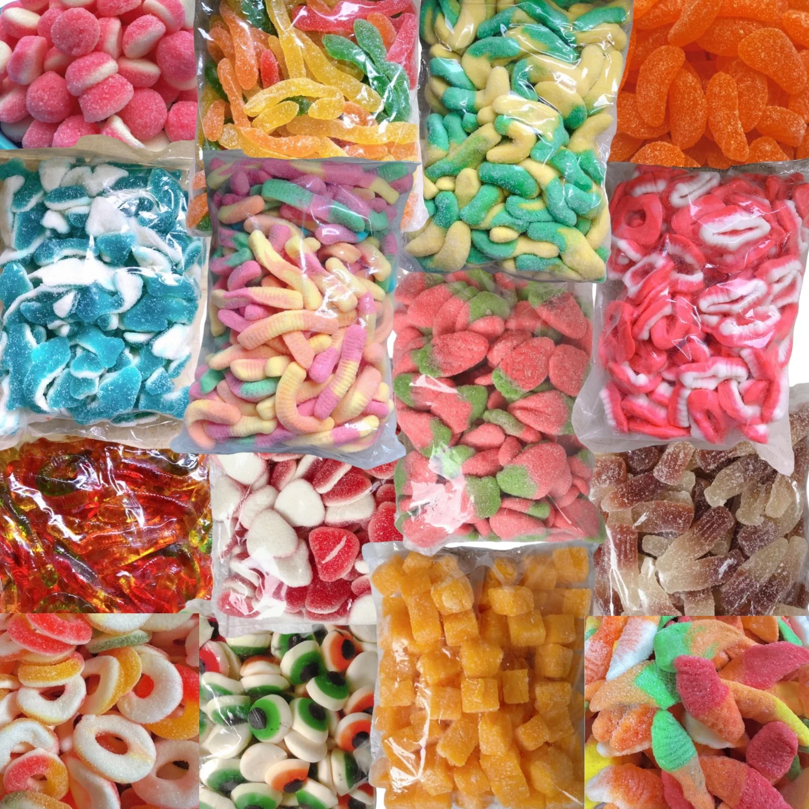 Gummi конфеты оптом импортные кислые сладости от производителя желе