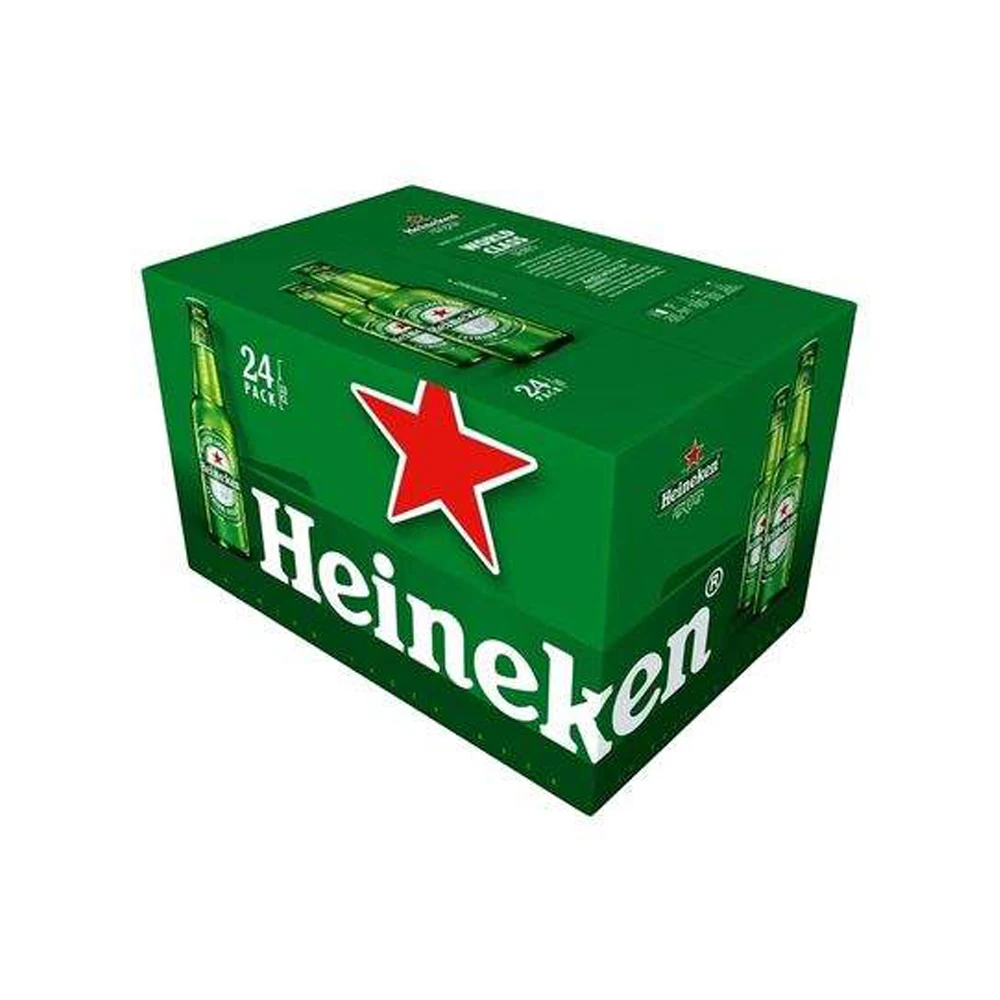 Оптовая продажа пивная бутылка Heineken Lager 24x325 мл/пивная Premium 24x440 мл