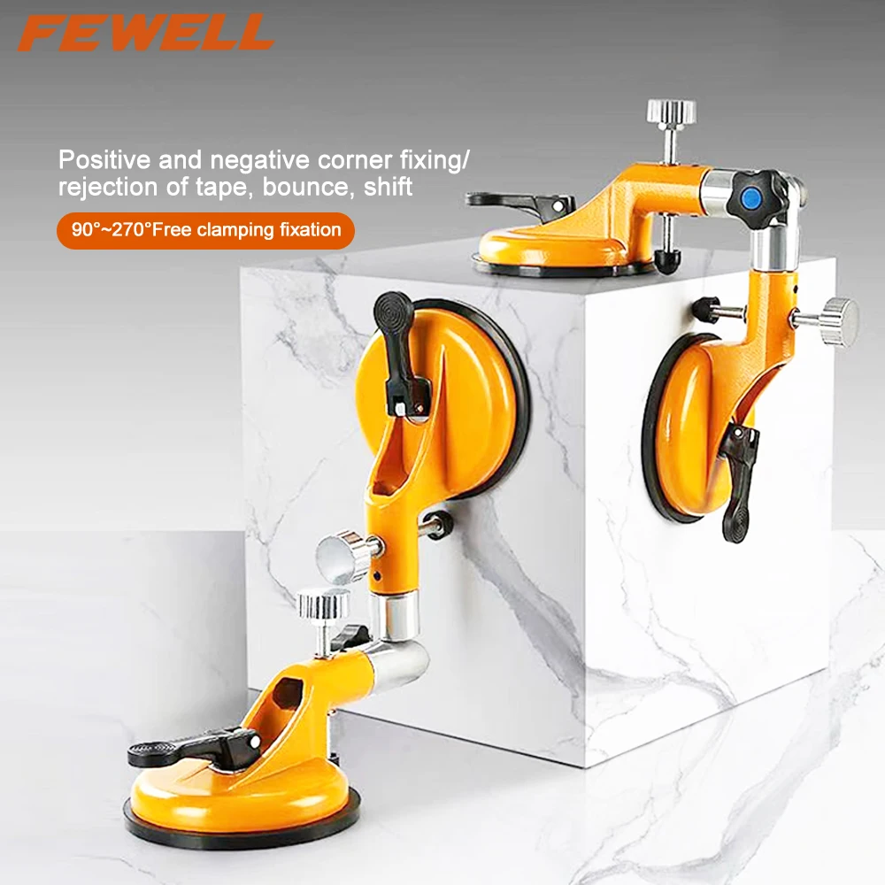 High Quality 445mm Aluminum Glass rubber vacuum lifting Suction Cup lifter for marble seam setter