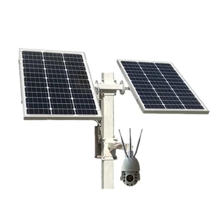 outdoor solar powered IP camera with 4g sim card ptz 20x zoom 360