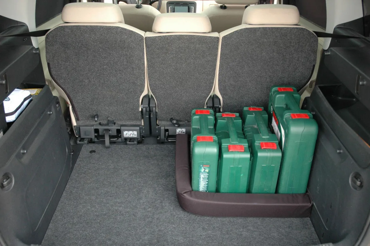 Adjustable & Flexible Car Trunk Foam Positioner Organizer, Non-slip Trunk Cushion Lifter