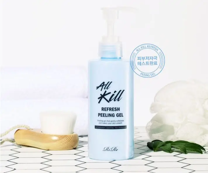 [Korea Cosmetics]All kill refresh peeling gel hypoallergenic exfoliate face peeling gel Moisture retention and brightening
