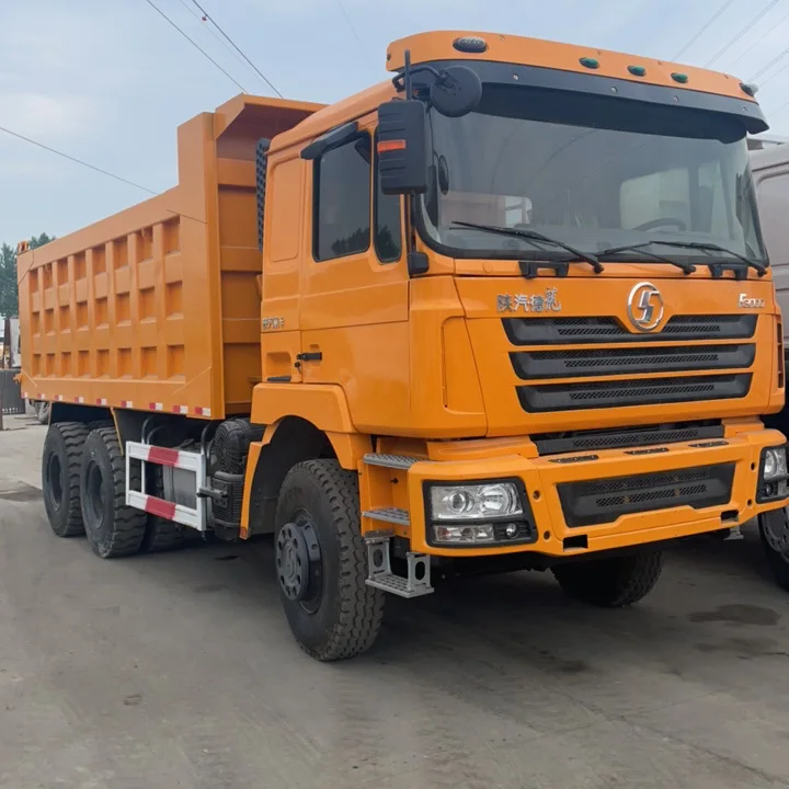 Сверхмощный самосвал Shacman Delong X3000 F3000 6*4 10 колесных 371 375 лошадиных сил