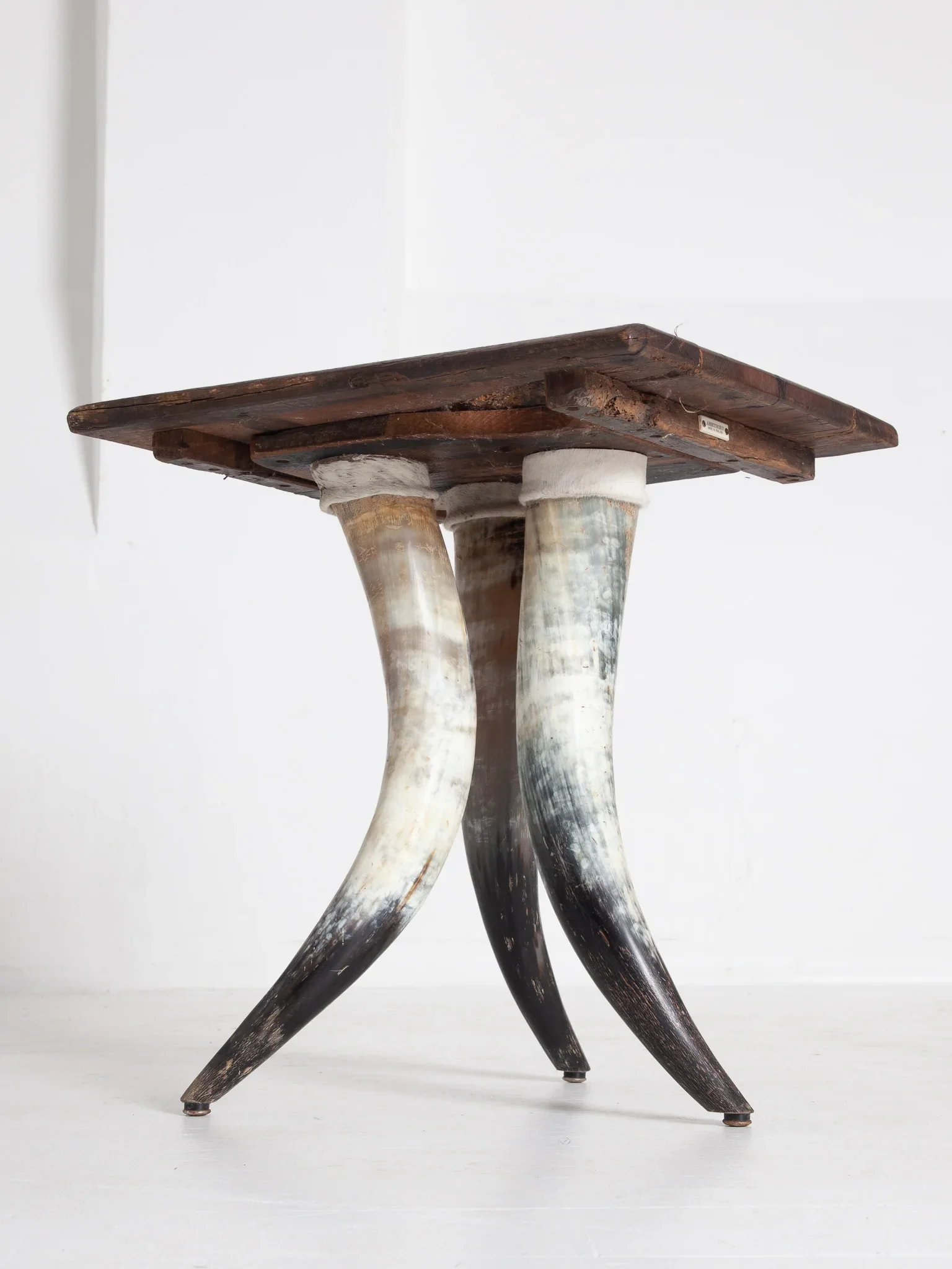Ox Horn Made Coffee Table Stylish Furniture Buffalo Ox Horn Made Round Square Coffee Dinning Table Customize Size Cow Horn Table