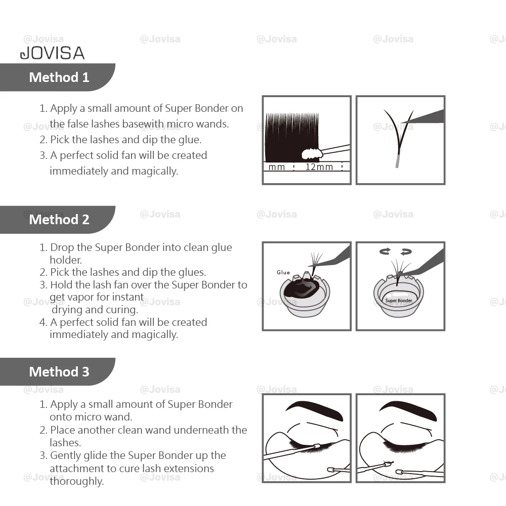 Eyelash Glue Seal and Bond