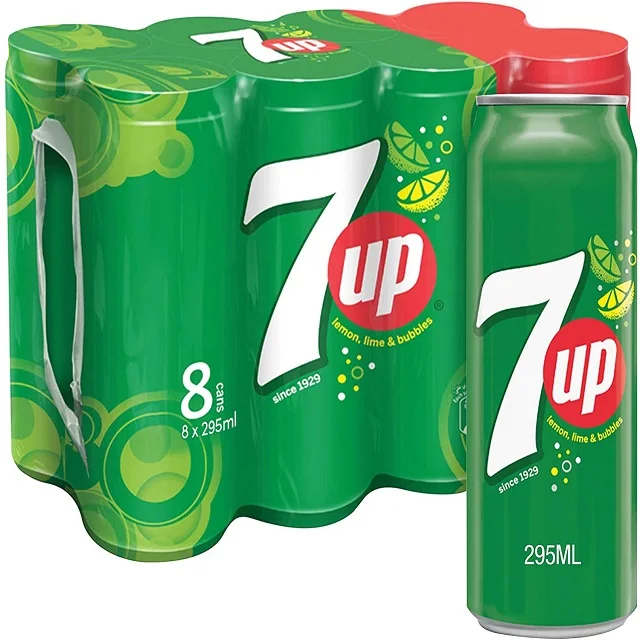 7UP Soft Drinks Can 330ml - Wholesale 7UP Original Lemon and Lime Soft Drink Can 330ml.