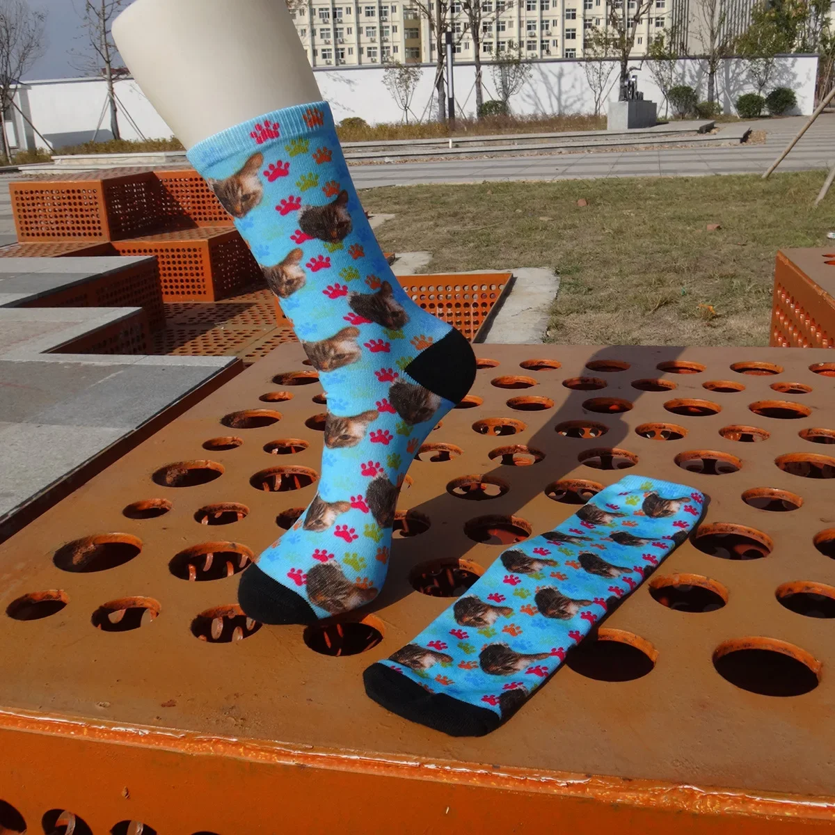 Custom Stockings ,Unisex Personality Socks ,Creative Cartoon Socks Christmas Gifts