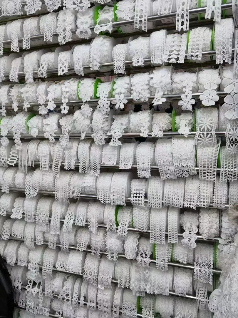 Butterfly Sustainable Embroidery Lace for Sofa Dinner Table Use Embroidered Lace