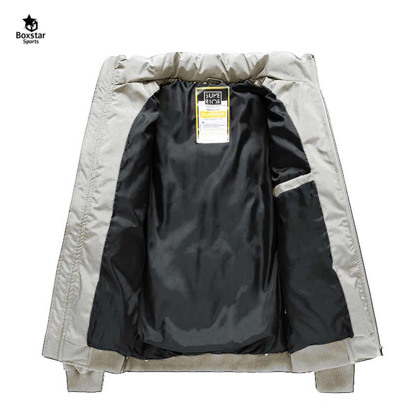 2022 Men Fashion New Design Winter Puffer Shiny Jacket Warm Padding Wholesale Bubble Bomber Jacket