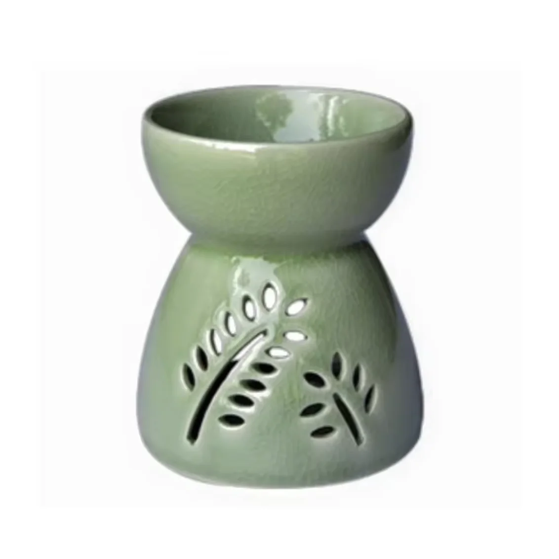 Ceramic Oil Burner Diffuser for Room Deodorizer Home Decoration Local Product Thailand