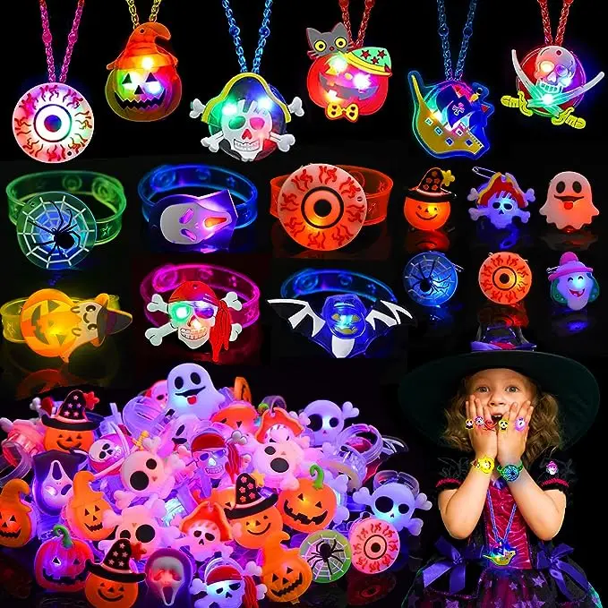 Halloween Wholesale Led Cheap Kids Bracelet Toy Light up Children Wrist Band Watch Flashing Led Children Party Gift