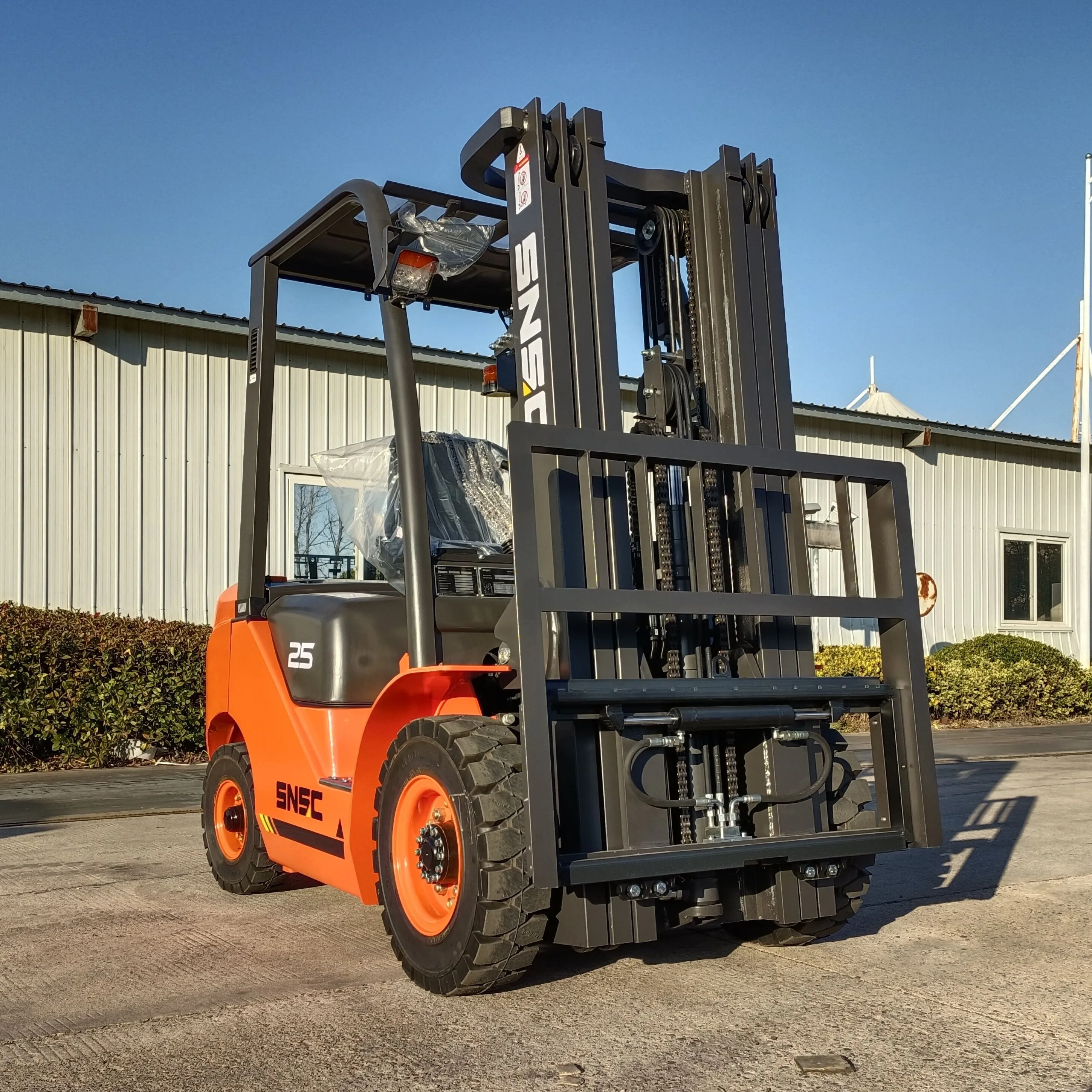 Carretilla elevadora 2 тонны 2,5 тонн дизельный вилочный погрузчик с контейнерной мачтой