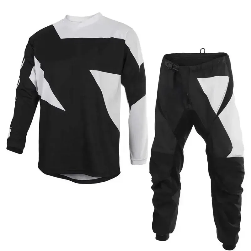 MX Jersey and Pants ATV BMX MTB DH Motocross Combo Racing Dirt Bike Suit