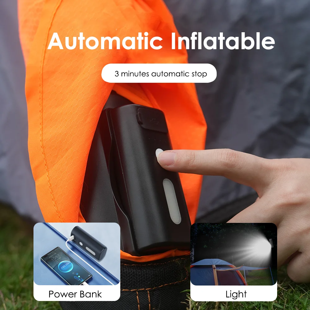 Outdoor Solar Automatic Inflatable Tent Road Trip 3-4 People Space Power Generation Park Camping Tent