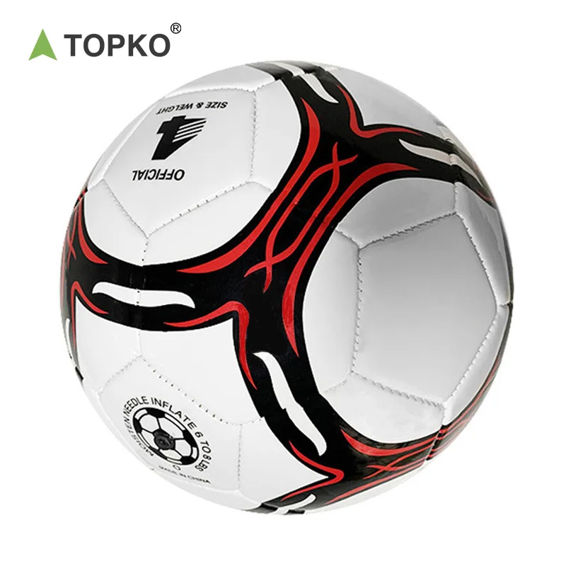 TOPKO Soccer Ball Football PVC leather size 2 3 4 5 football soccer ball equipment adult football soccer ball