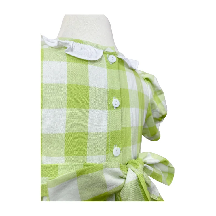 High Quality Product Girls Kids Clothing Hand Smocked For Baby Girl Short Sleeve ODM Made In Vietnam Manufacturer