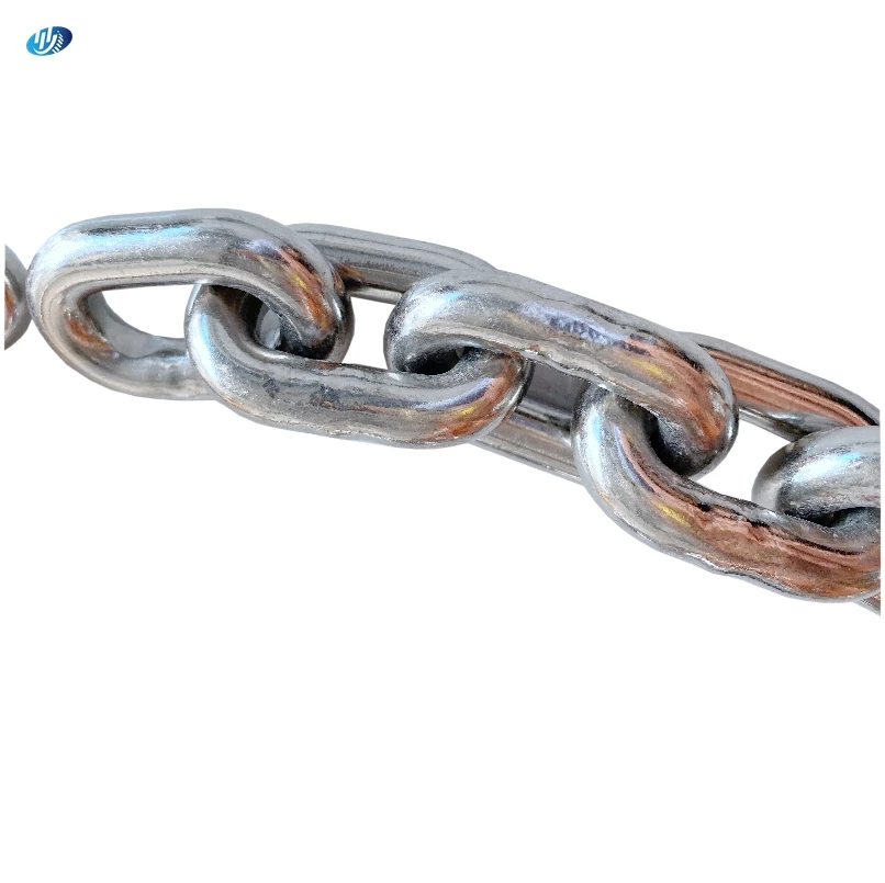 product galvanized stud/studless heavy duty weight link anchor boat chain by the foot  For Sale