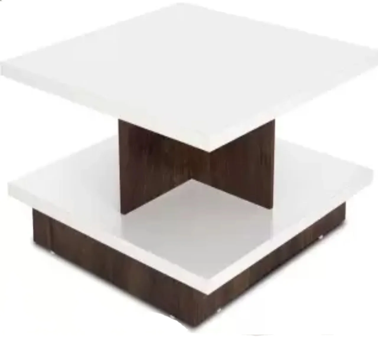 Wakefit Java Engineered Wood Coffee Table  (Finish Color - Dark Walnut Knock Down)