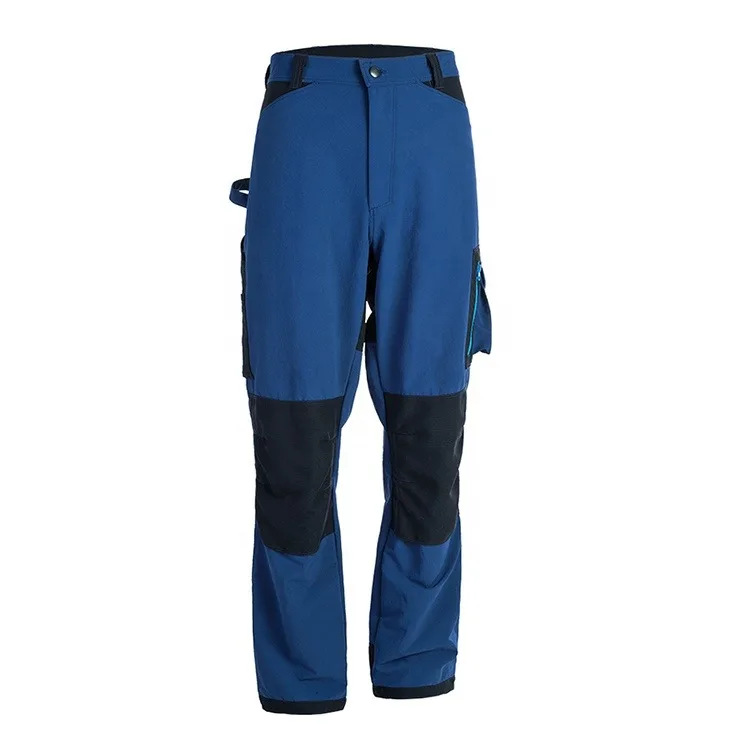 Customized Safety Construction Pant Work Wear Trouser for Men Polyester Tactical Trousers Multi Pockets Work Cargo Pants