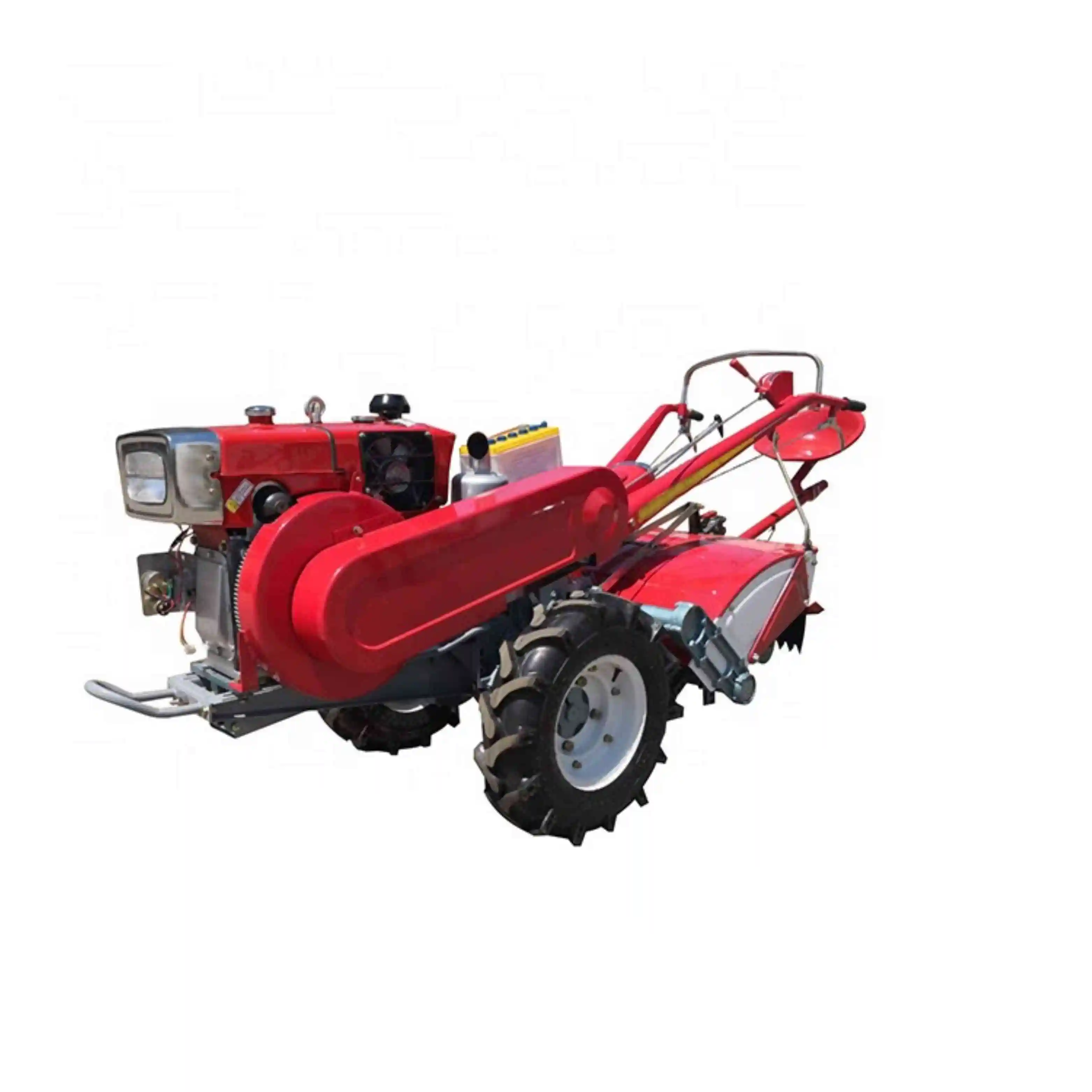 Agricultural machinery walking tractor with various of complement/ walking tractor two wheel agricultural equipment hot sale